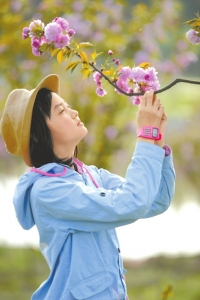 成都人20分钟飙到彭山下月看中国最长樱花长堤