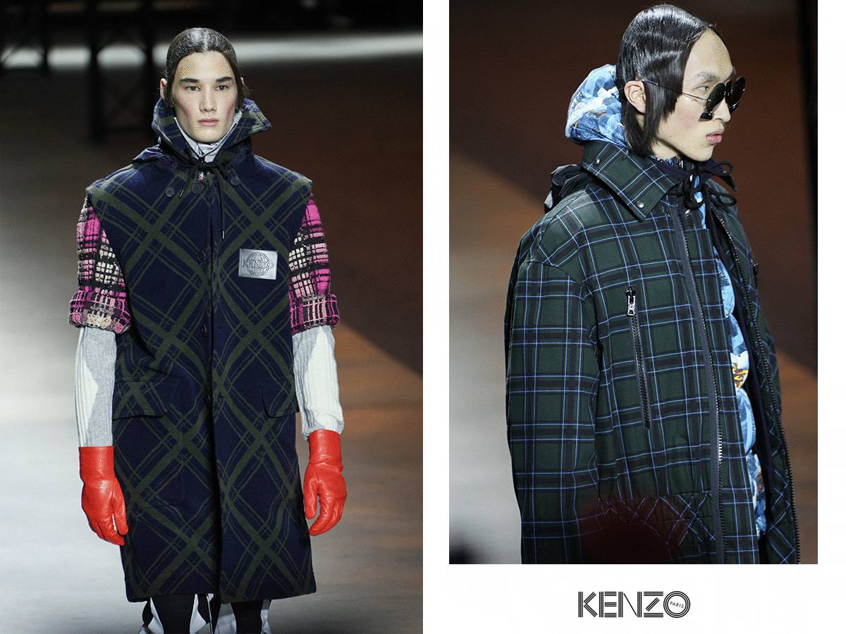 kenzo2018巴黎时装发布会,男女装品牌联动活动