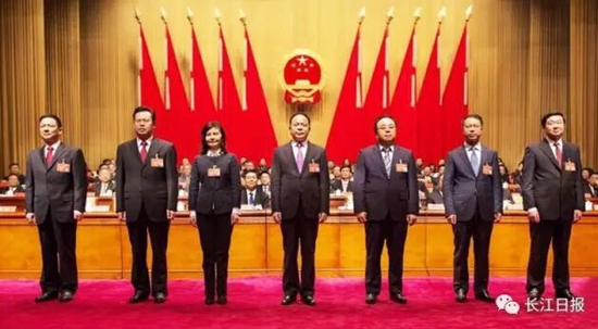 当选后集体亮相并宣誓！武汉市新一届人大常委会及市政府领导都是谁？