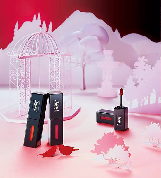 纪梵希情人节限定礼盒试色,2022情人节ysl限定小黑管