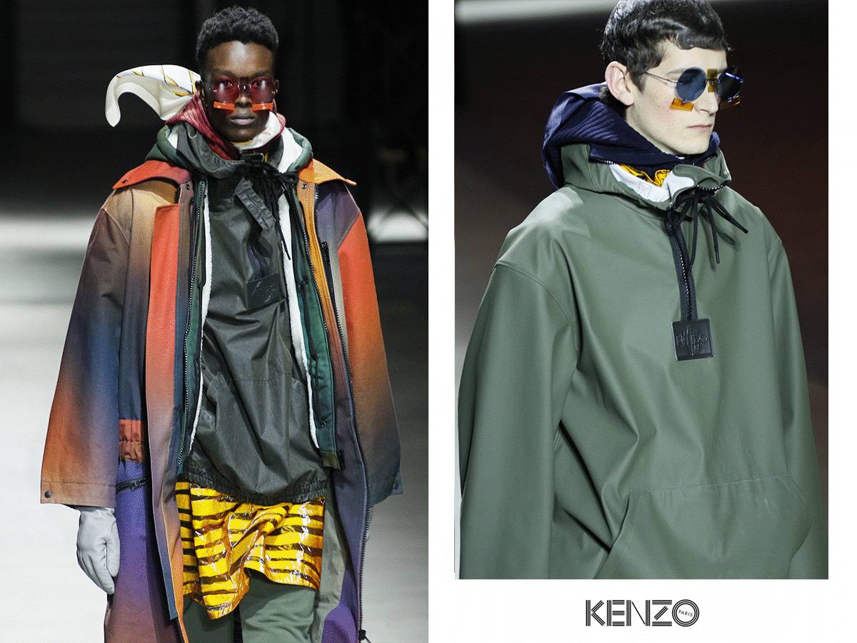 kenzo2018巴黎时装发布会,男女装品牌联动活动