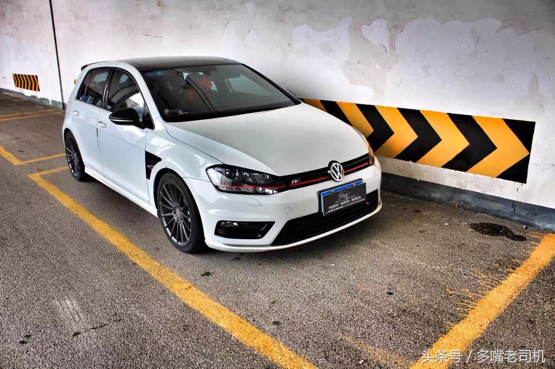 7.5代高尔夫rline试驾,高尔夫7r-line