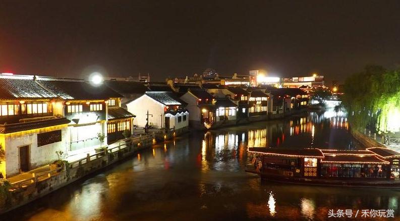 嘉兴月河街老字号美食,江南水乡月河古街