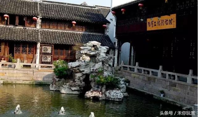 嘉兴月河街老字号美食,江南水乡月河古街