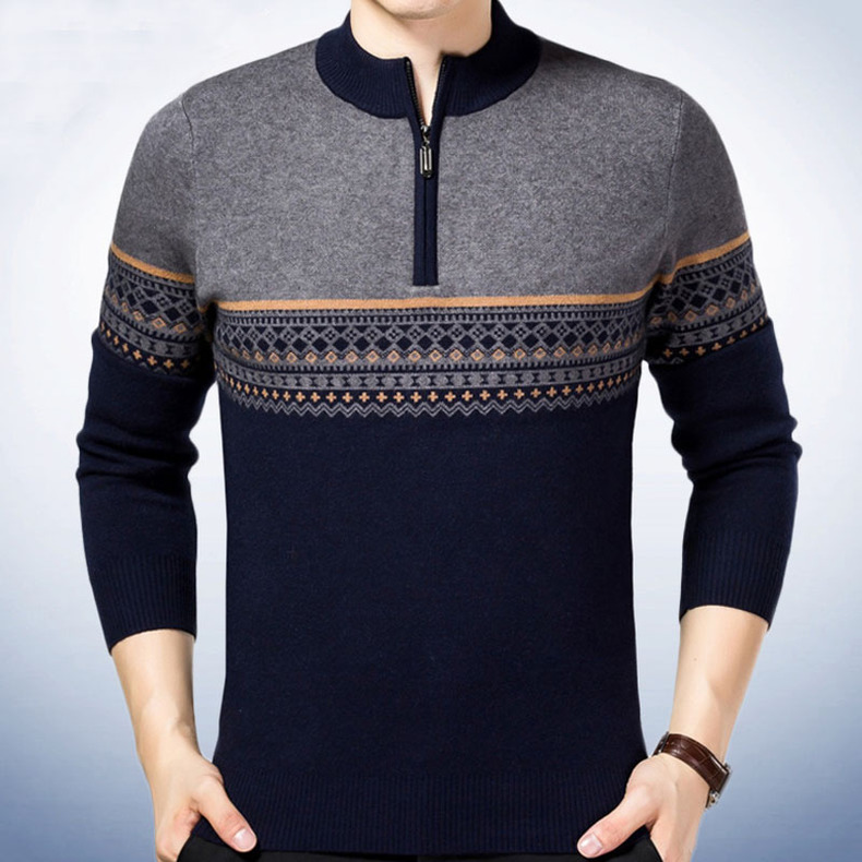 老爸买什么羊绒衫好看,父亲款羊毛衫