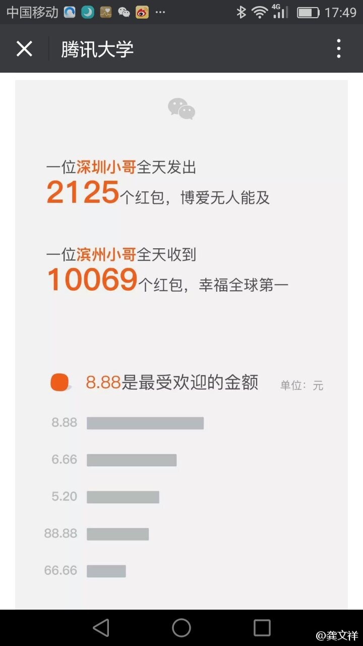 他就是发红包博爱的深圳小哥？自称千万身价的屌丝龚文祥