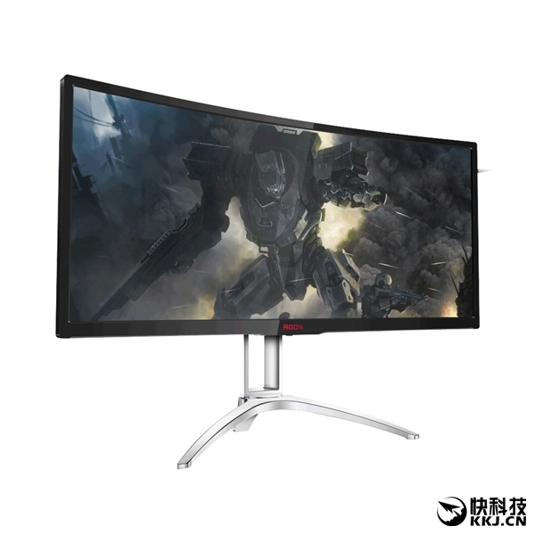 aoc显示器34寸4k曲面屏,aoc34英寸电竞4k曲面新款显示器