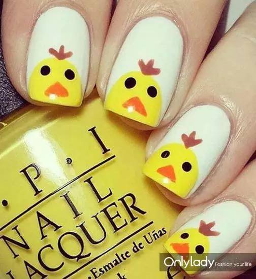 美甲款式推荐2024夏款手绘美甲,美甲款式手绘爆款美甲图显白