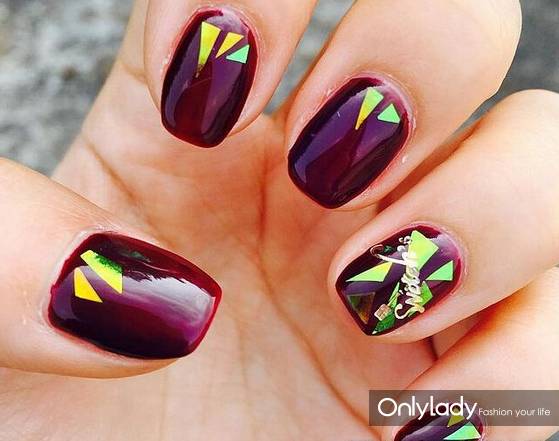 美甲款式推荐2024夏款手绘美甲,美甲款式手绘爆款美甲图显白