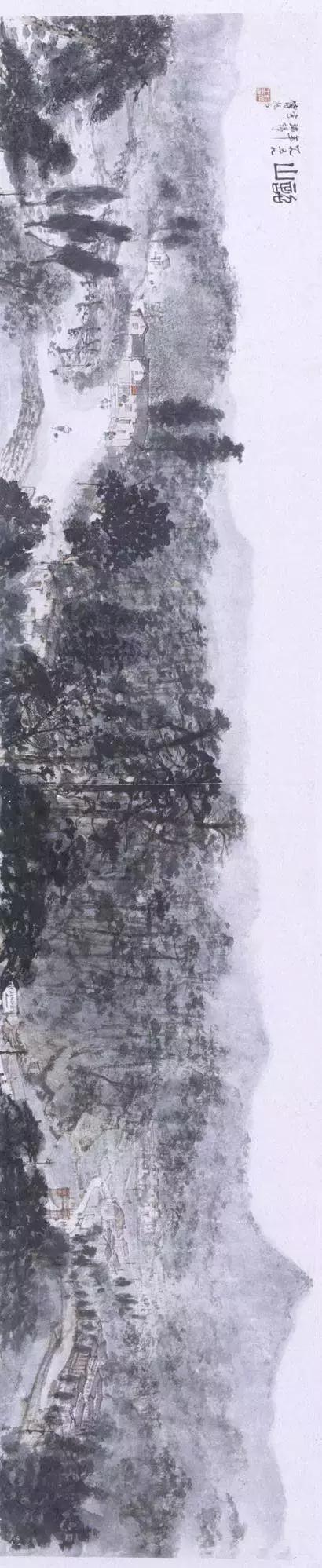 傅抱石10幅高清长卷,傅抱石1960年的长卷人物画