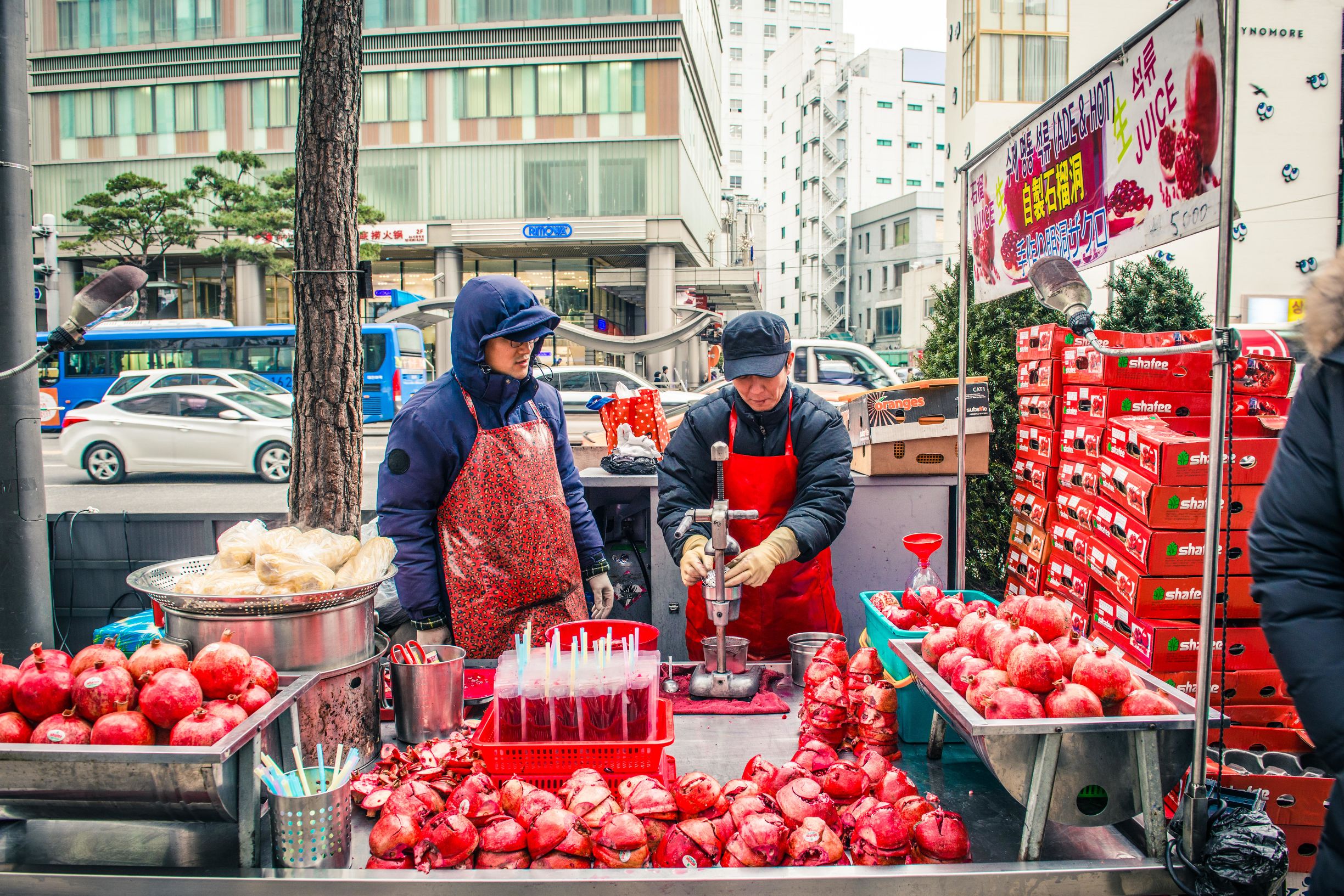 明洞韩国首尔的购物天堂,首尔明洞高档购物中心