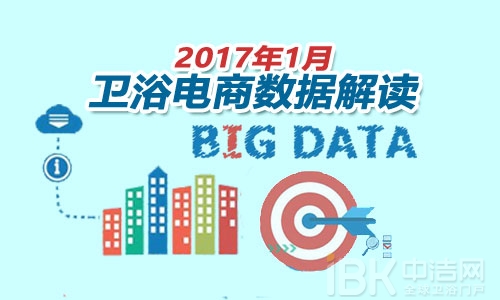 春节月卖火了浴室镜?2017年1月天猫淘宝卫浴数据分析