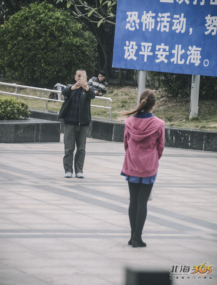 大年初七，北海火车站的离别人潮