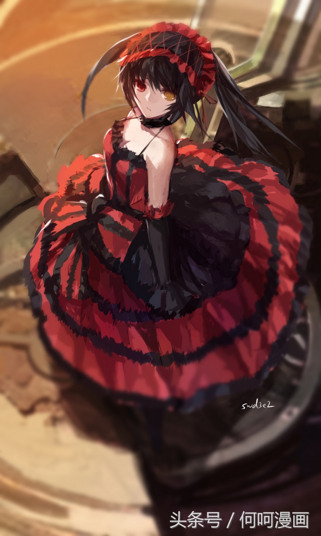 约会大作战所有后宫合影,一口气看完约会大作战