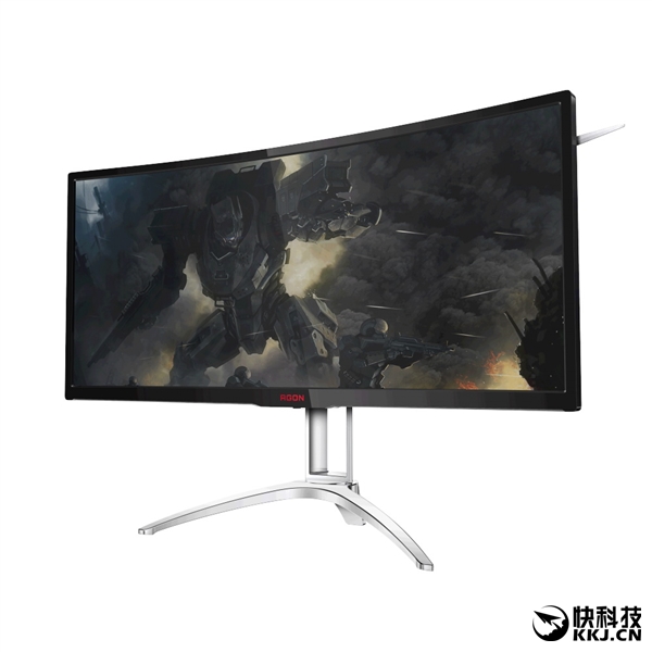 aoc显示器34寸4k曲面屏,aoc34英寸电竞4k曲面新款显示器