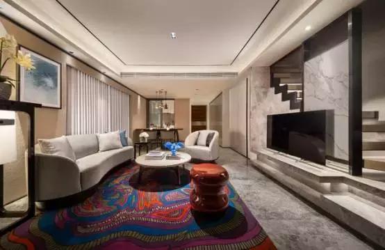 高大上的跃层装修效果图大全,300平跃层不吊顶怎么设计高大上