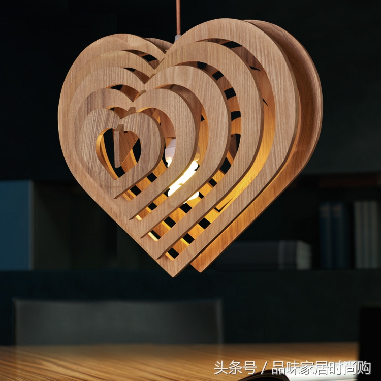 简约原木风格灯具,全屋灯具极简原木