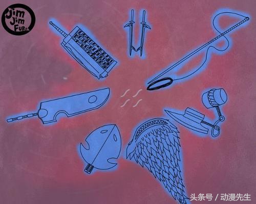 火影忍者，最顶级的五把神兵，可惜都没了！