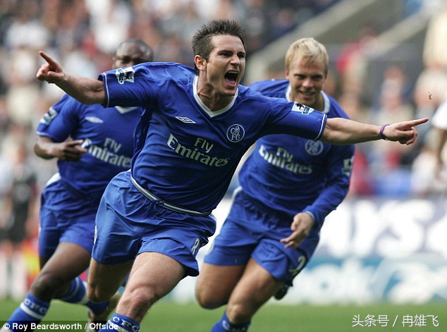 足球记忆：兰帕德退役，英格兰“04黄金一代”只剩鲁尼在一线！