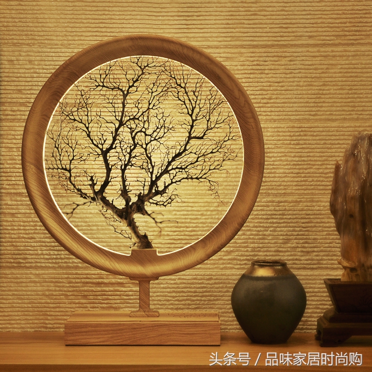 简约原木风格灯具,全屋灯具极简原木