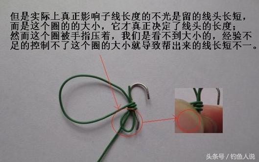 手把手图示教你怎么绑鱼钩,最清晰的绑鱼钩方法图解