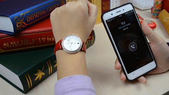 有水晶有钻石，能测UV会自拍，续航8个月，为妹子而生的智能表