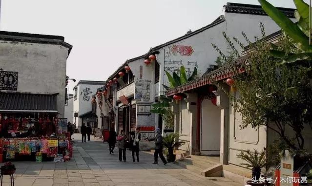 嘉兴月河街老字号美食,江南水乡月河古街