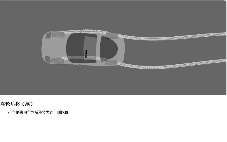 轮胎四轮定位讲解,汽车使用说明书上面四轮定位参数