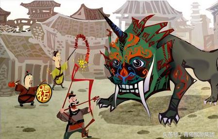 春节守岁传说简短,关于春节来历的神话传说