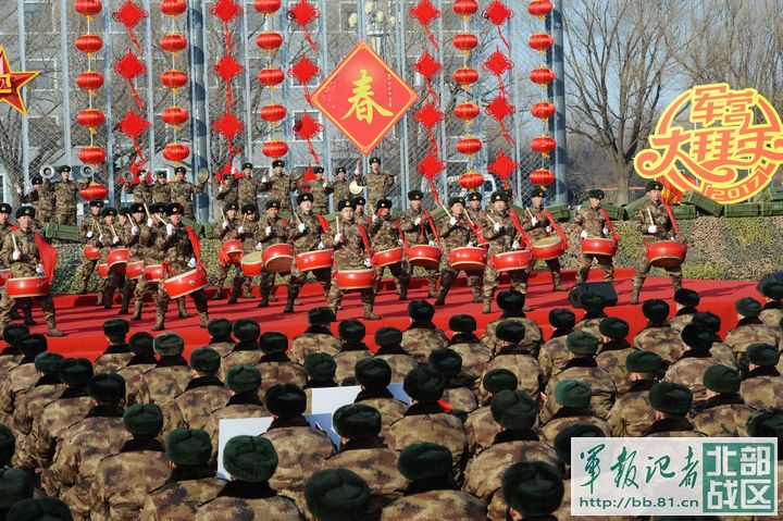 军营过大年别样年味别样情,军营年味别样浓