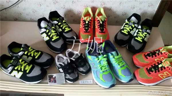 谁说当了妈就没有了青春,我美国买回一百多双新百伦NB运动鞋