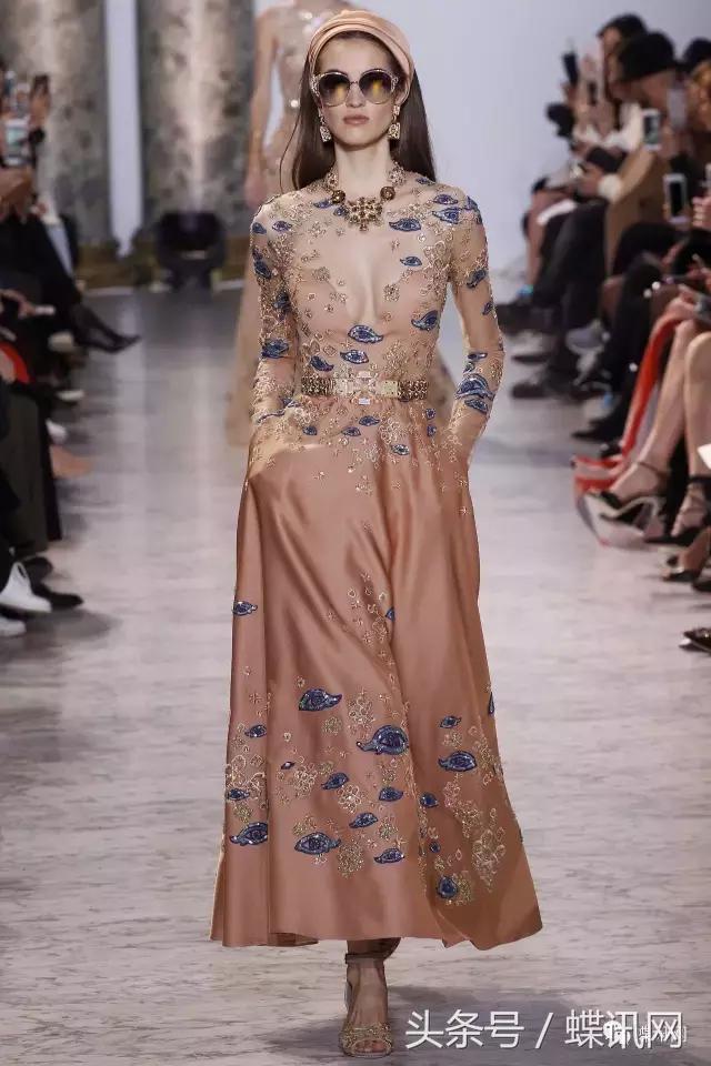 eliesaab2023春夏高定秀,eliesaab巴黎2019高级定制时装周