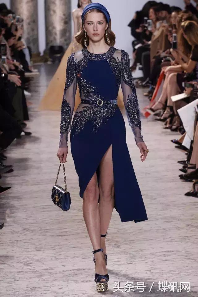 eliesaab2023春夏高定秀,eliesaab巴黎2019高级定制时装周