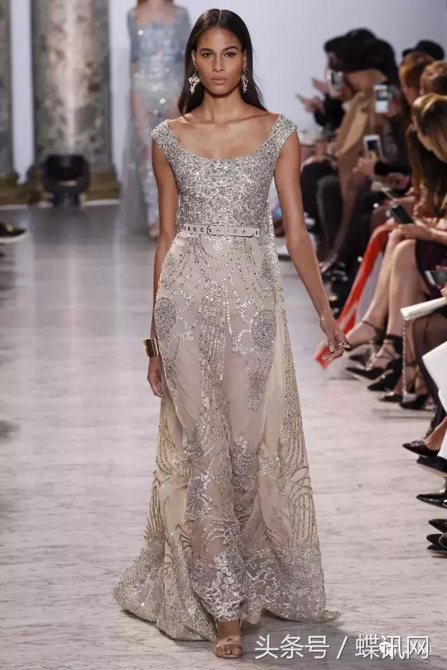 eliesaab2023春夏高定秀,eliesaab巴黎2019高级定制时装周