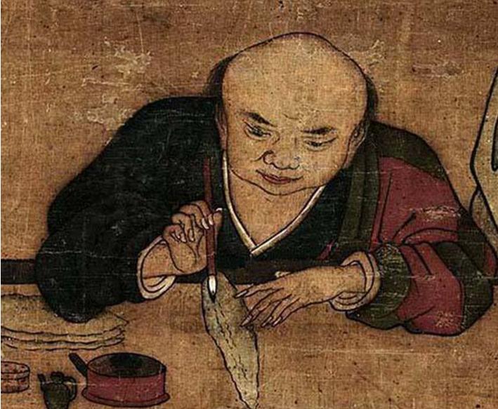 书圣王羲之抓毛笔,书圣王羲之行书技巧