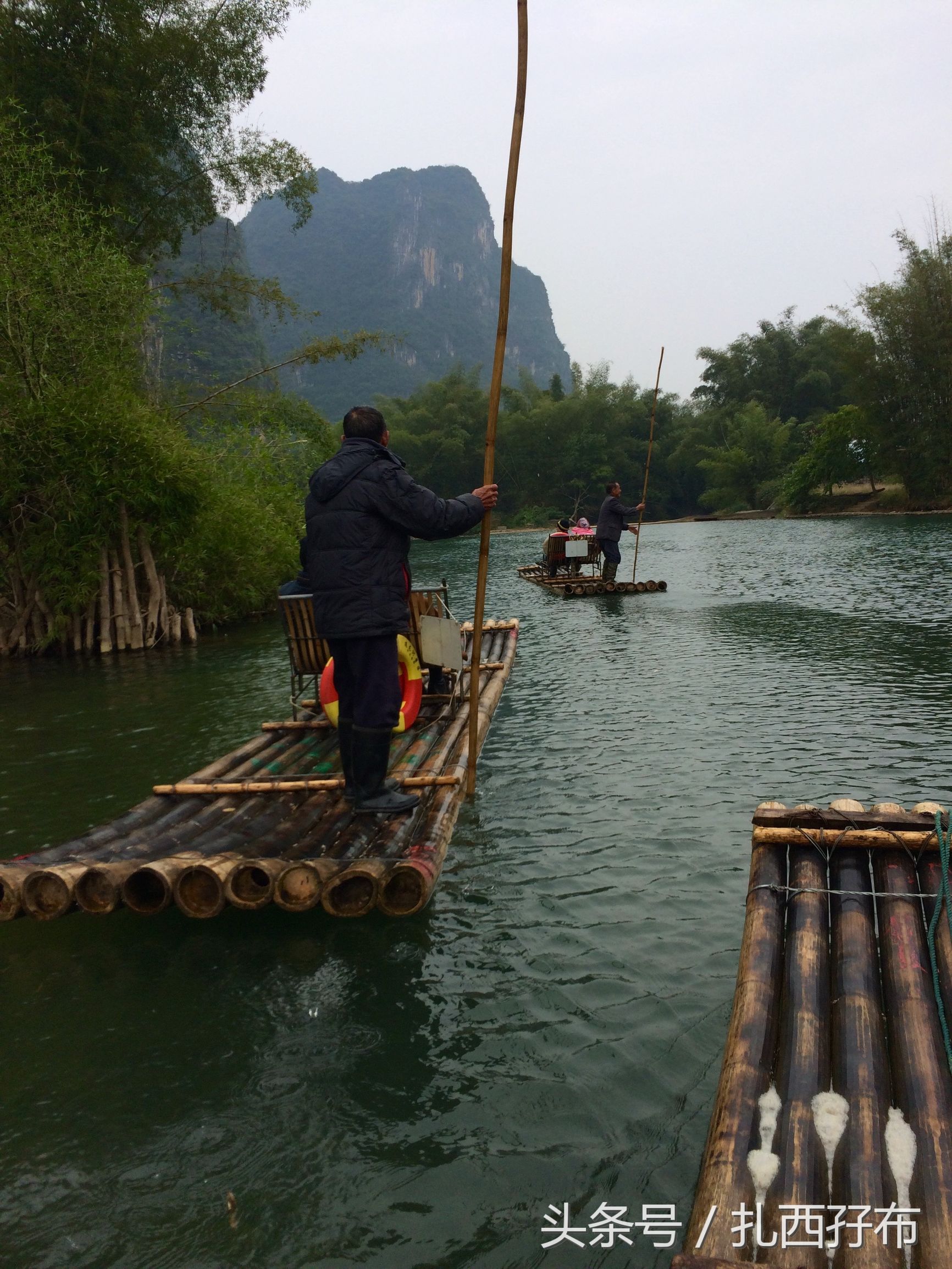 最美不过富春江,阳朔遇龙河竹筏漂流今天可以漂不