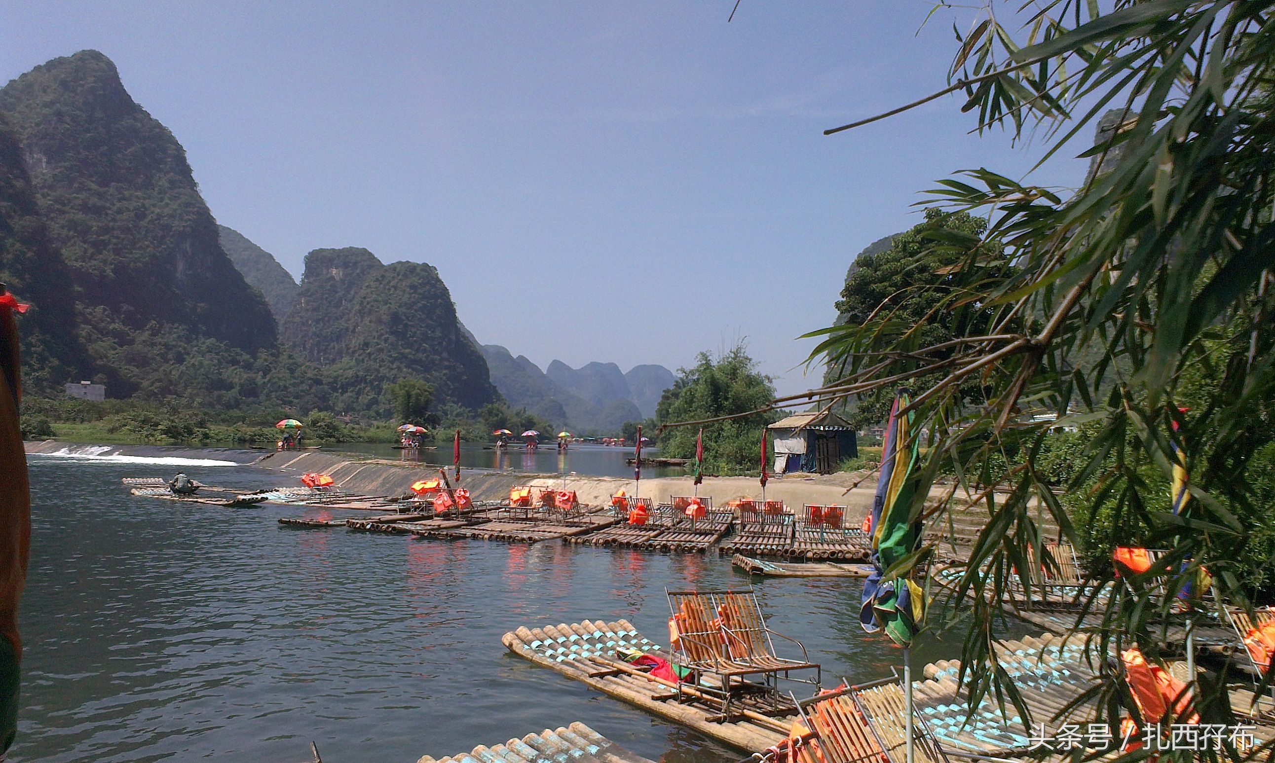 最美不过富春江,阳朔遇龙河竹筏漂流今天可以漂不