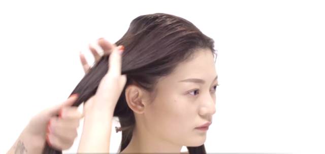 自然卷发怎么变直发不用任何工具,直发如何卷发无卷发棒