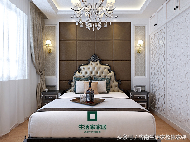 济南生活家鲁邦奥林逸城简欧风格设计案例