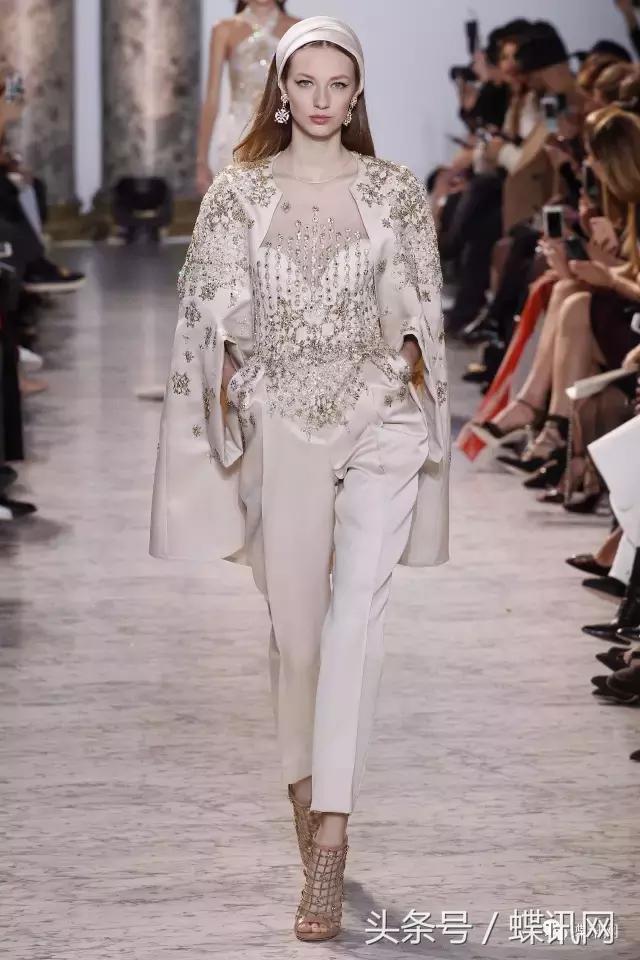 eliesaab2023春夏高定秀,eliesaab巴黎2019高级定制时装周