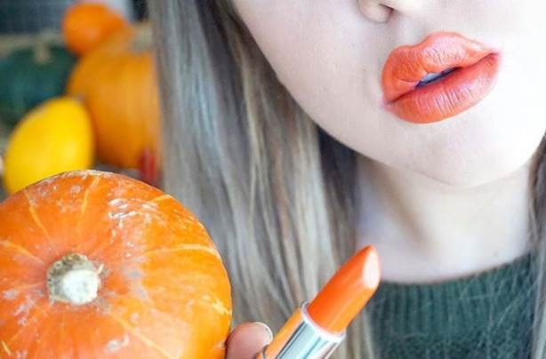 土色风潮的进阶版！2017由一深一浅南瓜色称霸欧美彩妆界