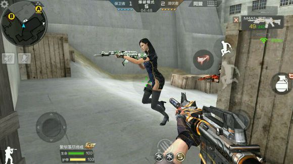 cf手游斜角跳地图点位,穿越火线手游点位技巧