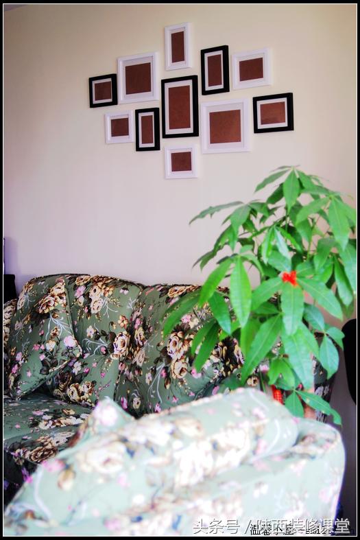 50平米小户型2室一厅美式田园,50平方的院子美式田园风