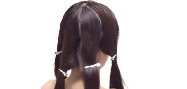 自然卷发怎么变直发不用任何工具,直发如何卷发无卷发棒