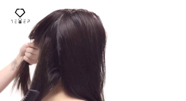 自然卷发怎么变直发不用任何工具,直发如何卷发无卷发棒