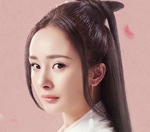 杨幂的发际线为什么那么高,三生三世杨幂发际线高是故意的吗