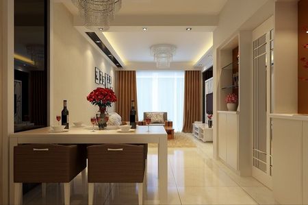 中国铁建90平米小三室装修,中国铁建精装修样板房