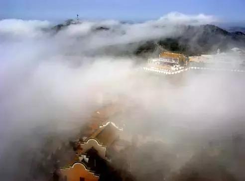 蓬莱夜晚的海边风景,蓬莱的海边