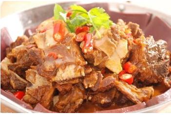 鲜香麻辣牛骨,怪味牛骨