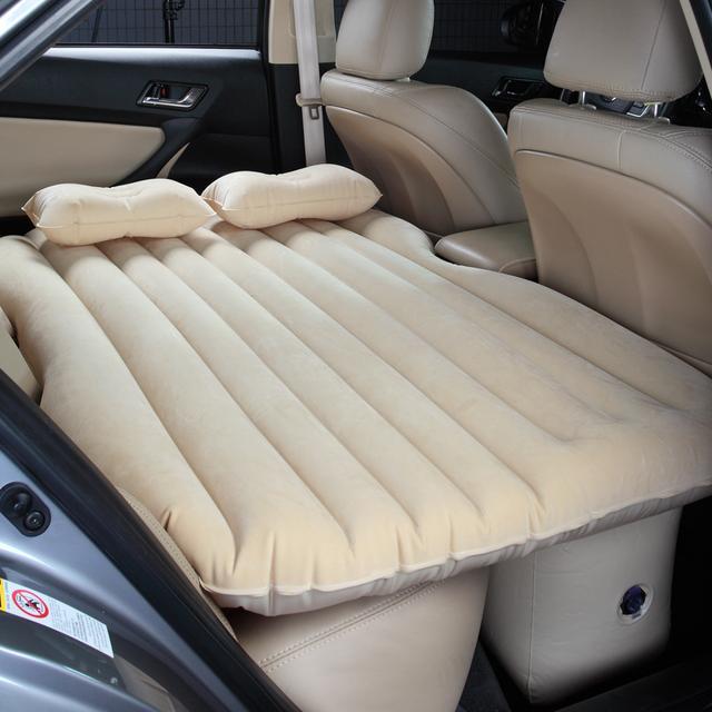 轿车自驾游必备用品之充气床,自驾游轿车车载充气床推荐